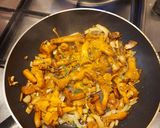 A picture of step 3 of Mixed veg with feta cream and boiled eggs.