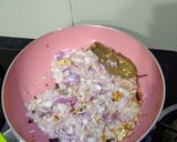 A picture of step 2 of Soya Chunks Biryani.
