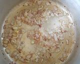 A picture of step 2 of Peanut Butter Matoke With Fried Liver.