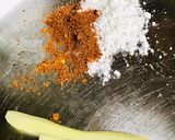 A picture of step 1 of A magical treat with Maggi and peri peri potato fries.
