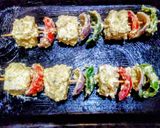 A picture of step 8 of Paneer Makhmali Tikka.