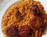 A picture of step 8 of Naija Jollof 101.