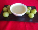 A picture of step 3 of Amla juice.