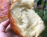 Hình bước làm 5 của món Bánh mì sữa Hokkaido Nhật Bản