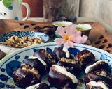 A picture of step 4 of Stuffed Dates| Ramadan Special.