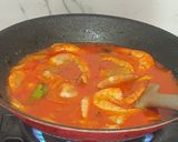 Foto langkah ke 4 dari resep Udang masak Saus Padang.