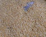 A picture of step 2 of Instant moong dal halwa.