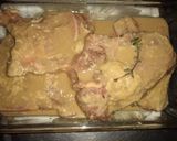 Foto del paso 1 de la receta: Costillas de cerdo con salsa de naranja y almendras