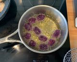 A picture of step 4 of Fried Purple Sweet Potato Gnocchi.