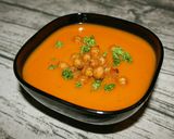 Foto del paso 4 de la receta Crema de verduras asadas con garbanzos crocantes