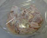 A picture of step 1 of Isobe-yaki Fried Chicken with Aonori.