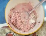 A picture of step 6 of Oats beetroot veggies muffin.