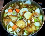 A picture of step 5 of Mike's Old Time Beef Stew.