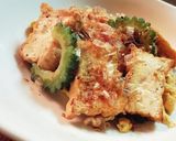 A picture of step 7 of Shrimp Ankake Sauce on Chilled Winter Melon.
