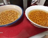 Foto del paso 1 de la receta: Garbanzos con langostinos y pulpo