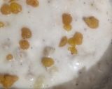 A picture of step 2 of Boondi Curd.