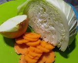 (電鍋)燉高麗菜雞的食譜步驟2照片