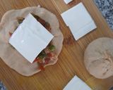 A picture of step 6 of Pizza Bun.