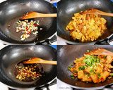 家常豆腐炒蛋的食譜步驟4照片