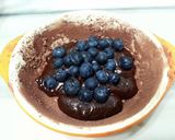A picture of step 2 of Blueberry Chocolate Cake.