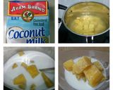 A picture of step 2 of Sweet Potato In Coconut Milk Dessert.