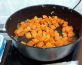 A picture of step 3 of Sweet Potato Quinoa Vegan Salad.