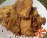 A picture of step 3 of Fried yam (lazy breakfast😂).