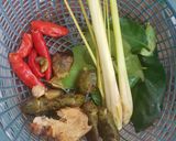 Foto langkah ke 3 dari resep Sayur Ikan Patin Asam Kuning.