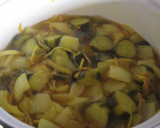 A picture of step 6 of Easy and Colorful Yellow Cucumber and Onion Pickles.