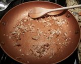 A picture of step 2 of Peaches and chicken.