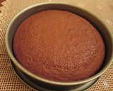 Foto del paso 5 de la receta Tarta de cacao con crema al limón y mermelada de albaricoques