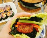 Hình bước làm 1 của món Điểm tâm kiểu HÀN
