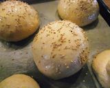 A picture of step 11 of Homemade Hamburger Buns.