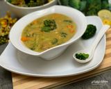 POTATOES BROCCOLI VEG SOUP(Indian style)matakin girki9 hoto