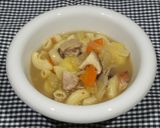 A picture of step 6 of Chicken Noodle Soup.