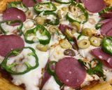 صورة لخطوة 5 من وصفة بيتزا ايطالي 🍕🍕