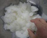 A picture of step 2 of Sweet and Sour Apple and Daikon Radish Namasu.