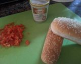 A picture of step 1 of Cheese boats - poor man's snack!.
