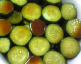A picture of step 2 of Nostalgic Pickled Cucumbers.