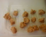 A picture of step 5 of Peanut butter filling for chocolates.