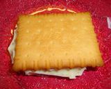 A picture of step 4 of Rum Raisin Ice Cream Cookie Sandwiches.