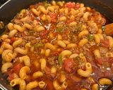 A picture of step 4 of Spicy Goulash.