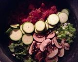 A picture of step 2 of One Pot( No Straining ) Pasta Hodgepodge.