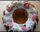 A picture of step 9 of Spring-Colored Sakura Kouglof Cake (Great for Cherry Blossom Viewing).