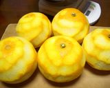 A picture of step 1 of Hassaku Citrus Marmalade.