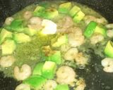 A picture of step 5 of Shrimp and Avocado Pesto.