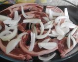A picture of step 2 of My Minty Lamb Chops in Mint Gravy 😋.