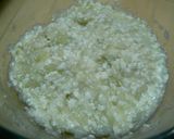 A picture of step 2 of Silken Tofu and Potato Healthy Savory Pancakes.