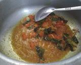 A picture of step 3 of Geda khichdi.