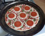 A picture of step 5 of Vickys Halloween Pizza 'P-Eyes' 👀 GF DF EF SF NF.